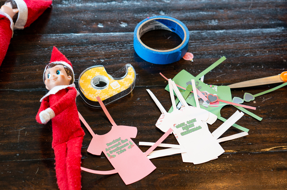 free taylor swift inspired elf on the shelf printables